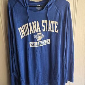 Indiana state sycamores womens long sleeve size xxl